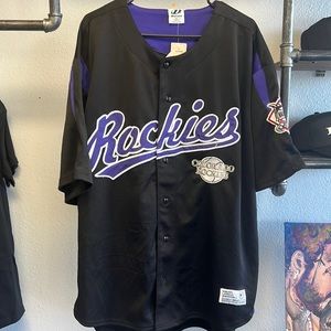 NEW Vintage Dynasty Colorado Rockies Jersey